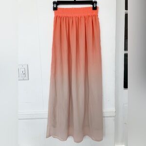 High waisted maxi tulle Skirts for Women